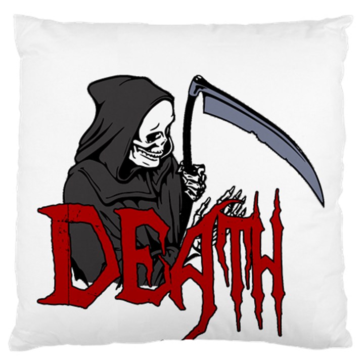 Death - Halloween Large Cushion Case (One Side)