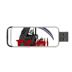 Death - Halloween Portable Usb Flash (two Sides)