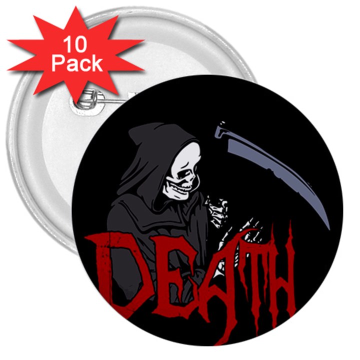 Death - Halloween 3  Buttons (10 pack) 