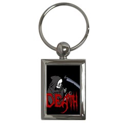 Death - Halloween Key Chains (rectangle)  by Valentinaart