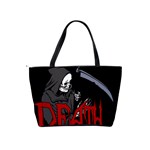 Death - Halloween Shoulder Handbags Back