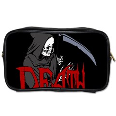 Death - Halloween Toiletries Bags 2-side by Valentinaart