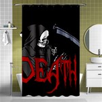 Death - Halloween Shower Curtain 48  x 72  (Small)  Curtain(48  X 72 ) - 42.18 x64.8  Curtain(48  X 72 )