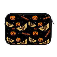 Bat, Pumpkin And Spider Pattern Apple Macbook Pro 17  Zipper Case by Valentinaart