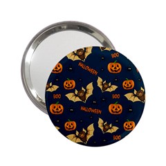 Bat, pumpkin and spider pattern 2.25  Handbag Mirrors