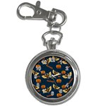 Bat, pumpkin and spider pattern Key Chain Watches Front