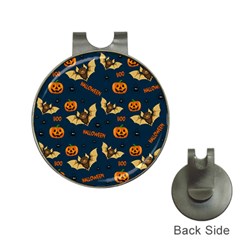 Bat, pumpkin and spider pattern Hat Clips with Golf Markers