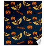 Bat, pumpkin and spider pattern Canvas 20  x 24   19.57 x23.15  Canvas - 1