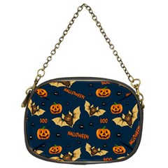 Bat, pumpkin and spider pattern Chain Purses (One Side) 