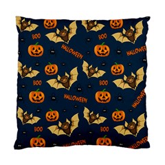 Bat, Pumpkin And Spider Pattern Standard Cushion Case (two Sides) by Valentinaart