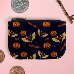 Bat, pumpkin and spider pattern Mini Coin Purses