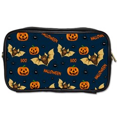 Bat, pumpkin and spider pattern Toiletries Bags 2-Side