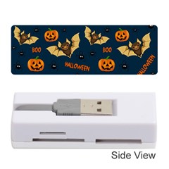 Bat, pumpkin and spider pattern Memory Card Reader (Stick) 