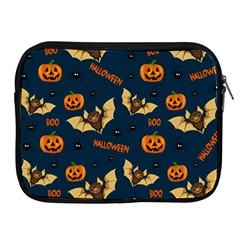 Bat, pumpkin and spider pattern Apple iPad 2/3/4 Zipper Cases