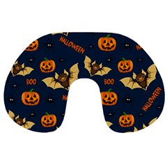 Bat, pumpkin and spider pattern Travel Neck Pillows