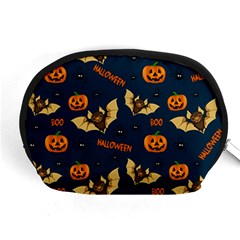 Bat, pumpkin and spider pattern Accessory Pouches (Medium) 