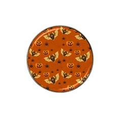 Bat, Pumpkin And Spider Pattern Hat Clip Ball Marker by Valentinaart