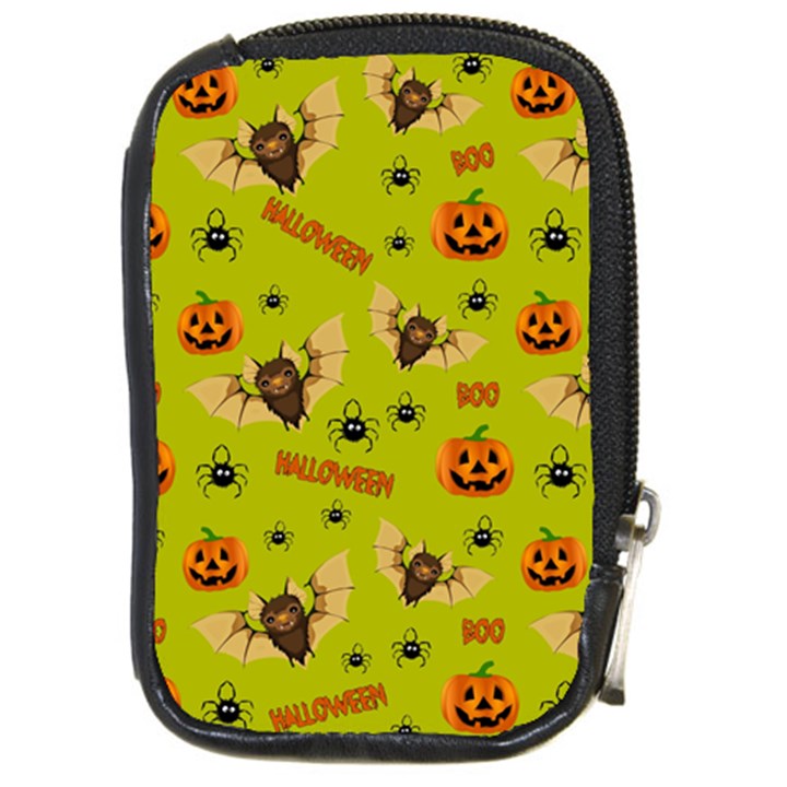 Bat, pumpkin and spider pattern Compact Camera Cases