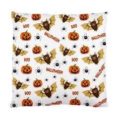 Bat, Pumpkin And Spider Pattern Standard Cushion Case (one Side) by Valentinaart