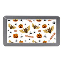 Bat, Pumpkin And Spider Pattern Memory Card Reader (mini) by Valentinaart