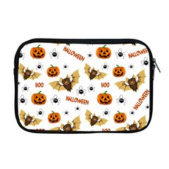 Bat, Pumpkin And Spider Pattern Apple Macbook Pro 17  Zipper Case by Valentinaart