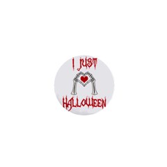 I Just Love Halloween 1  Mini Buttons by Valentinaart