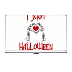 I Just Love Halloween Business Card Holders by Valentinaart