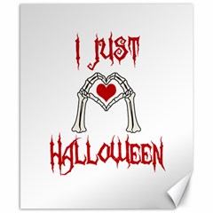 I Just Love Halloween Canvas 8  X 10  by Valentinaart