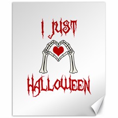 I Just Love Halloween Canvas 16  X 20   by Valentinaart