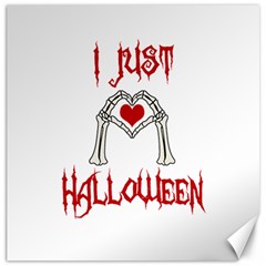 I Just Love Halloween Canvas 20  X 20   by Valentinaart