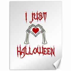 I Just Love Halloween Canvas 36  X 48   by Valentinaart