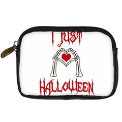 I Just Love Halloween Digital Camera Cases by Valentinaart