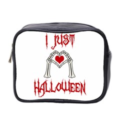 I Just Love Halloween Mini Toiletries Bag 2-side by Valentinaart