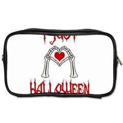 I Just Love Halloween Toiletries Bags 2-side by Valentinaart