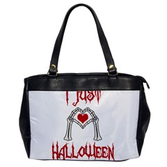 I Just Love Halloween Office Handbags by Valentinaart