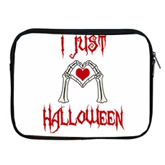 I Just Love Halloween Apple Ipad 2/3/4 Zipper Cases by Valentinaart