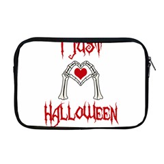 I Just Love Halloween Apple Macbook Pro 17  Zipper Case by Valentinaart