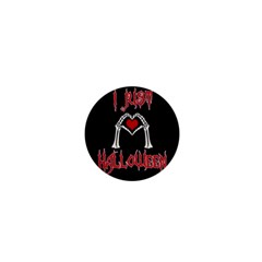 I Just Love Halloween 1  Mini Buttons by Valentinaart