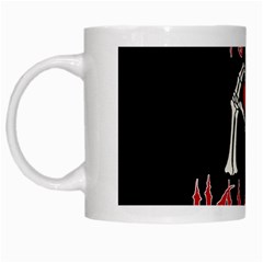 I Just Love Halloween White Mugs by Valentinaart