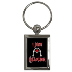 I Just Love Halloween Key Chains (rectangle)  by Valentinaart