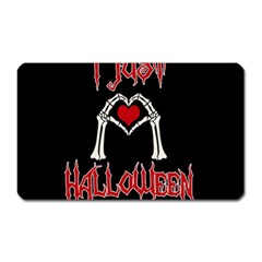 I Just Love Halloween Magnet (rectangular) by Valentinaart