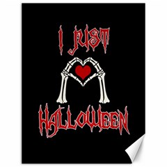 I Just Love Halloween Canvas 12  X 16   by Valentinaart