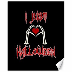 I Just Love Halloween Canvas 16  X 20   by Valentinaart