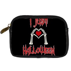 I Just Love Halloween Digital Camera Cases by Valentinaart