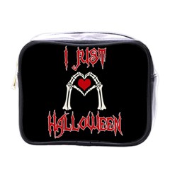 I Just Love Halloween Mini Toiletries Bags by Valentinaart