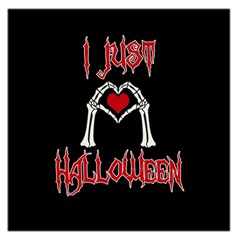 I Just Love Halloween Large Satin Scarf (square) by Valentinaart