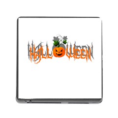 Halloween Memory Card Reader (square) by Valentinaart