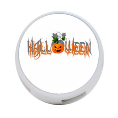 Halloween 4-port Usb Hub (one Side) by Valentinaart