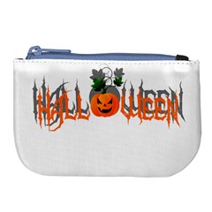 Halloween Large Coin Purse by Valentinaart