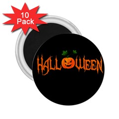 Halloween 2 25  Magnets (10 Pack)  by Valentinaart